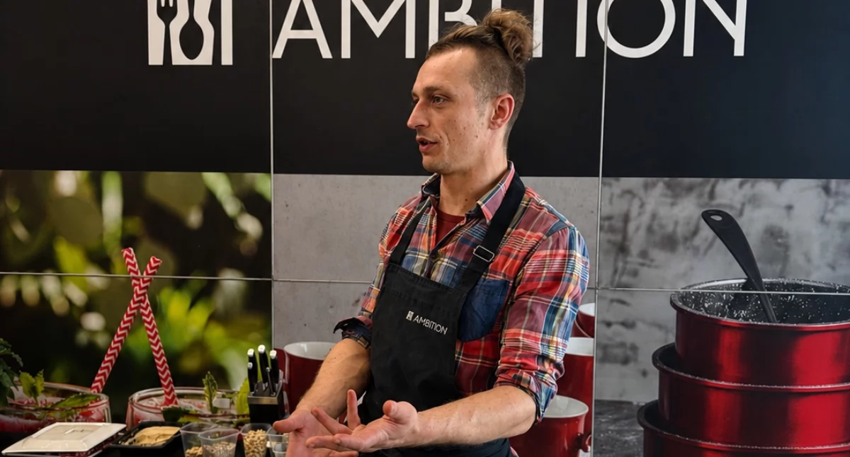 Imprezy, Kulinarne inspiracje rodzinna atmosfera atrakcji Cooking Łukaszem Budzikiem Mrówka Radomsko - zdjęcie, fotografia