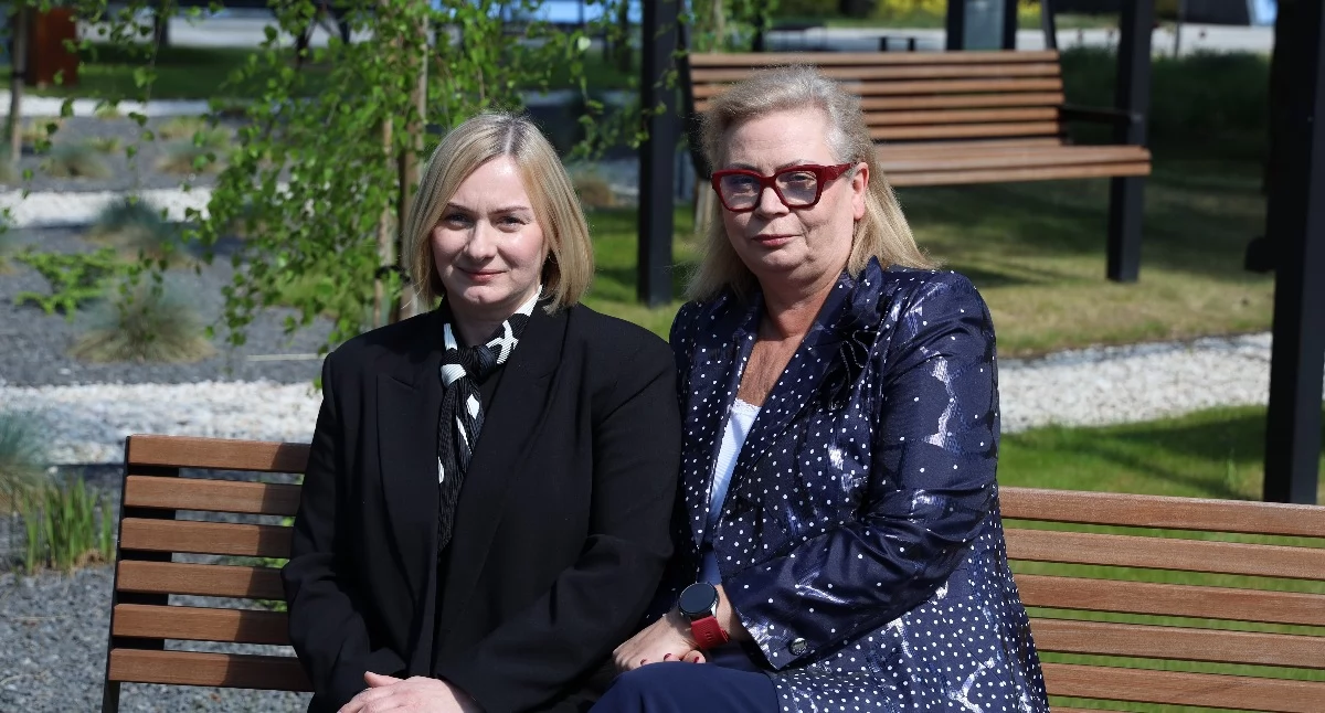 Magdalena Jankowska-Kostrzewa - Kierownik Zespołu Doradców Energetycznych i Marzena Ciechulska- I Zastępca Dyrektora Biura WFOŚiGW w Łodzi