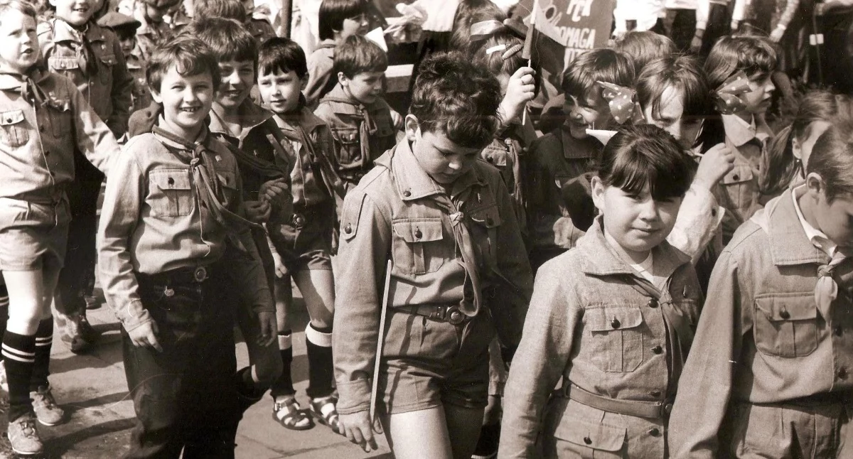 Na zdjęciu: 1 Maja 1986 r.