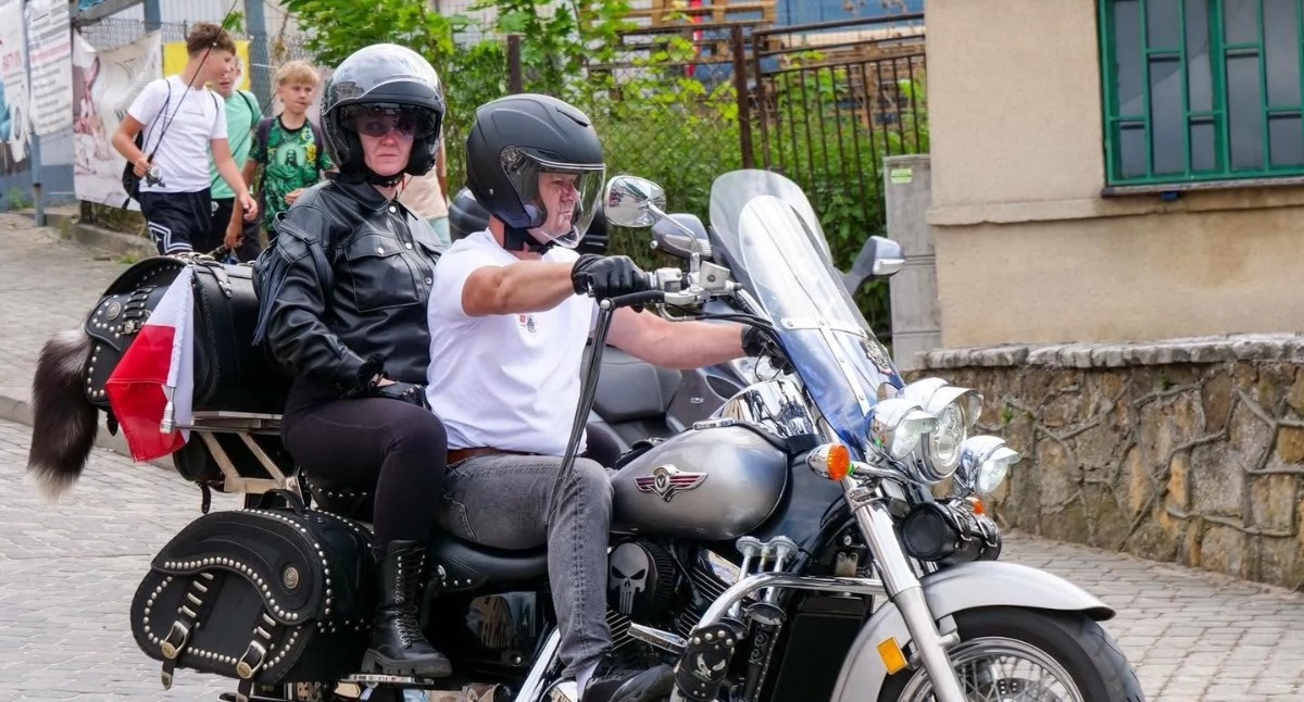 Na zdjęciu: Miłośnicy motocykli zaprosili do wspólnej akcji, fot. Facebook/Powiat Radomszczański