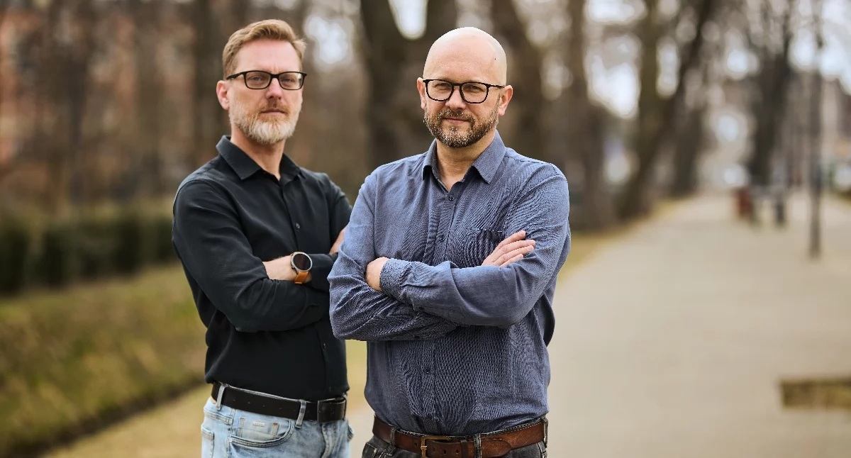 Na zdjęciu: Janusz Kucharski i Andrzej Andrysiak