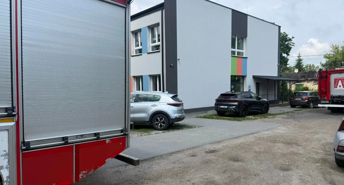 Na zdjęciu: Dyżurny wysłał dwa zastępy, fot. Facebook/OSP Pławno