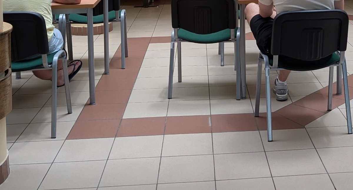 Na zdjęciu: Pracownice radomszczańskiego ZUS-u też strajkowały