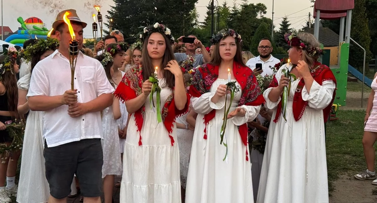 Na zdjęciu: To była magiczna noc, fot. Facebook/Powiat Radomszczański