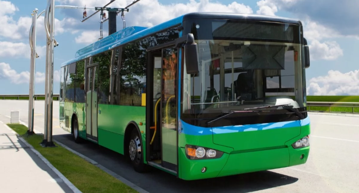 Na zdjęciu: Elektryczny autobus, fot. UM Łódź