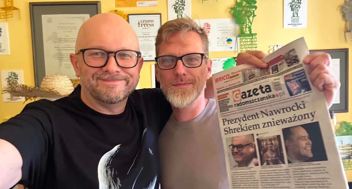 Na zdjęciu Andrzej Andrysiak i Janusz Kucharski
