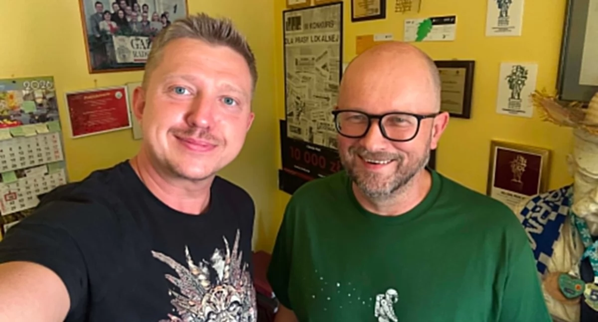 Na zdjęciu Paweł Aulich i Andrzej Andrysiak