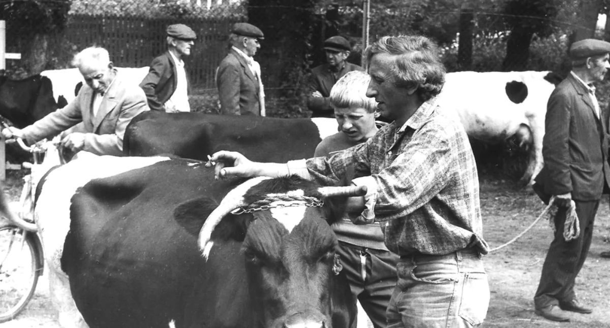 Na zdjęciu: Targ w Radomsku, rok 1988