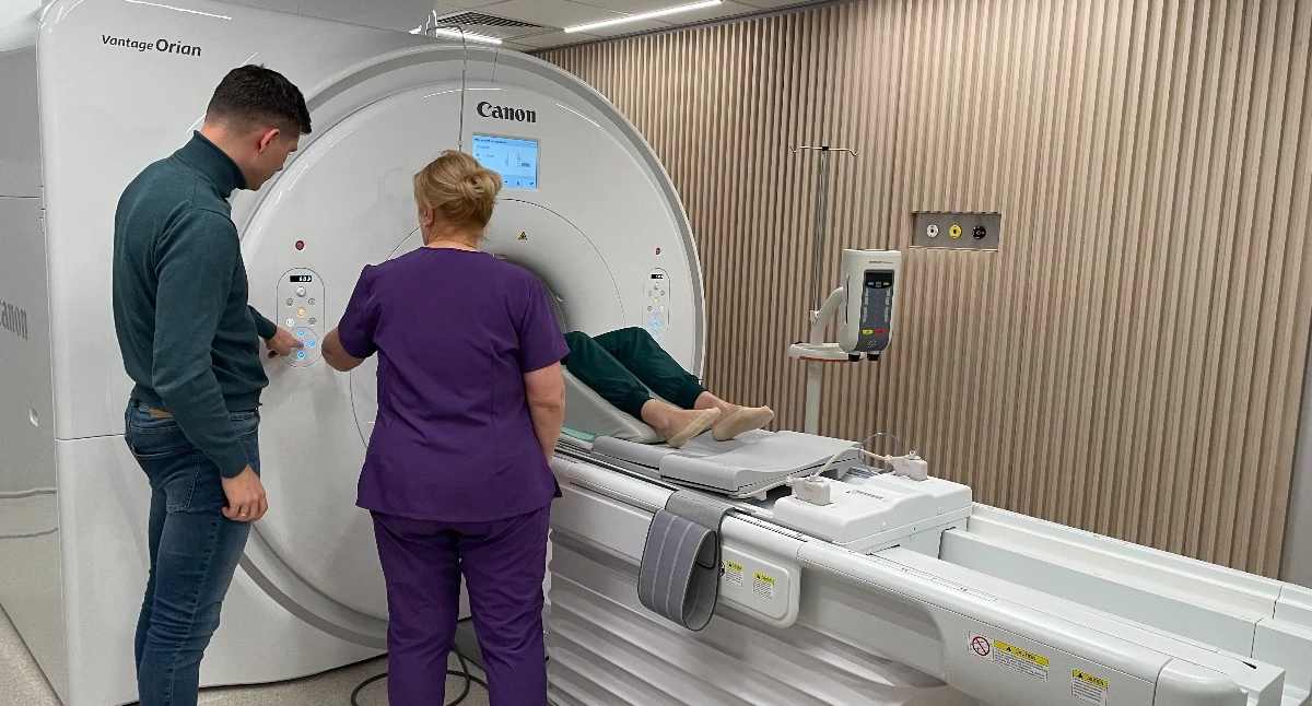 Na zdjęciu: Pracownia rezonansu magnetycznego