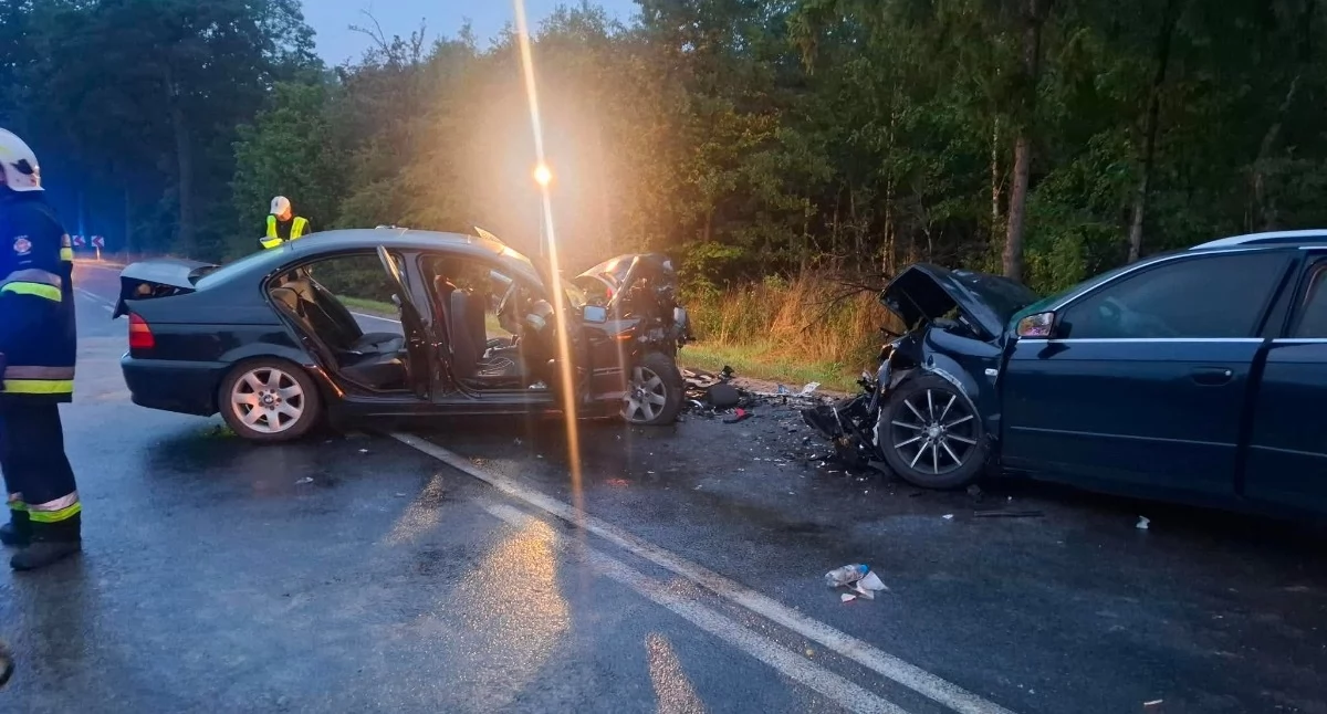Na zdjęciu: BMW kierowała 19-latka