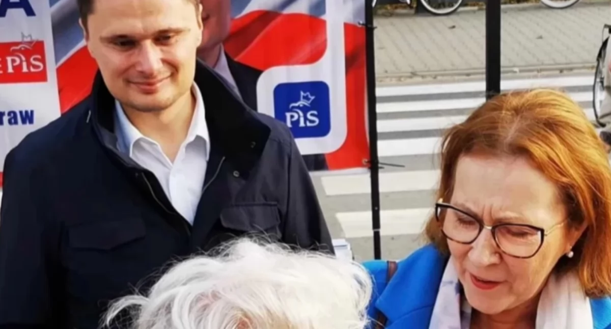 Na zdjęciu Krzysztof Ciecióra i Anna Milczanowska