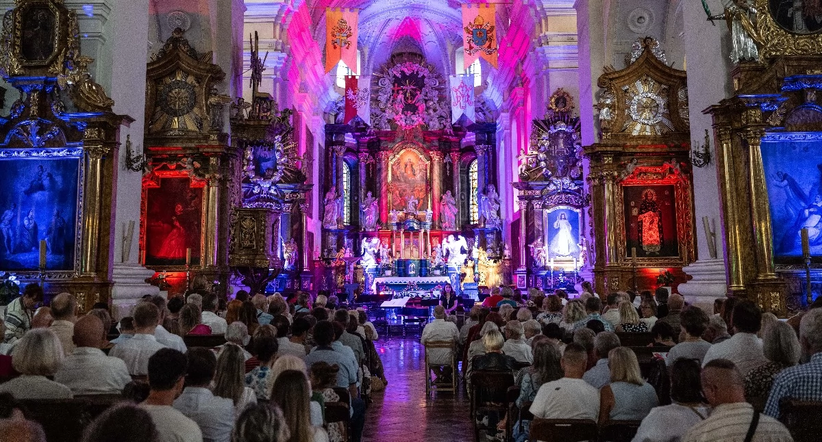 Na zdjęciu: Koncert w gidelskiej bazylice, fot. UM Łódź