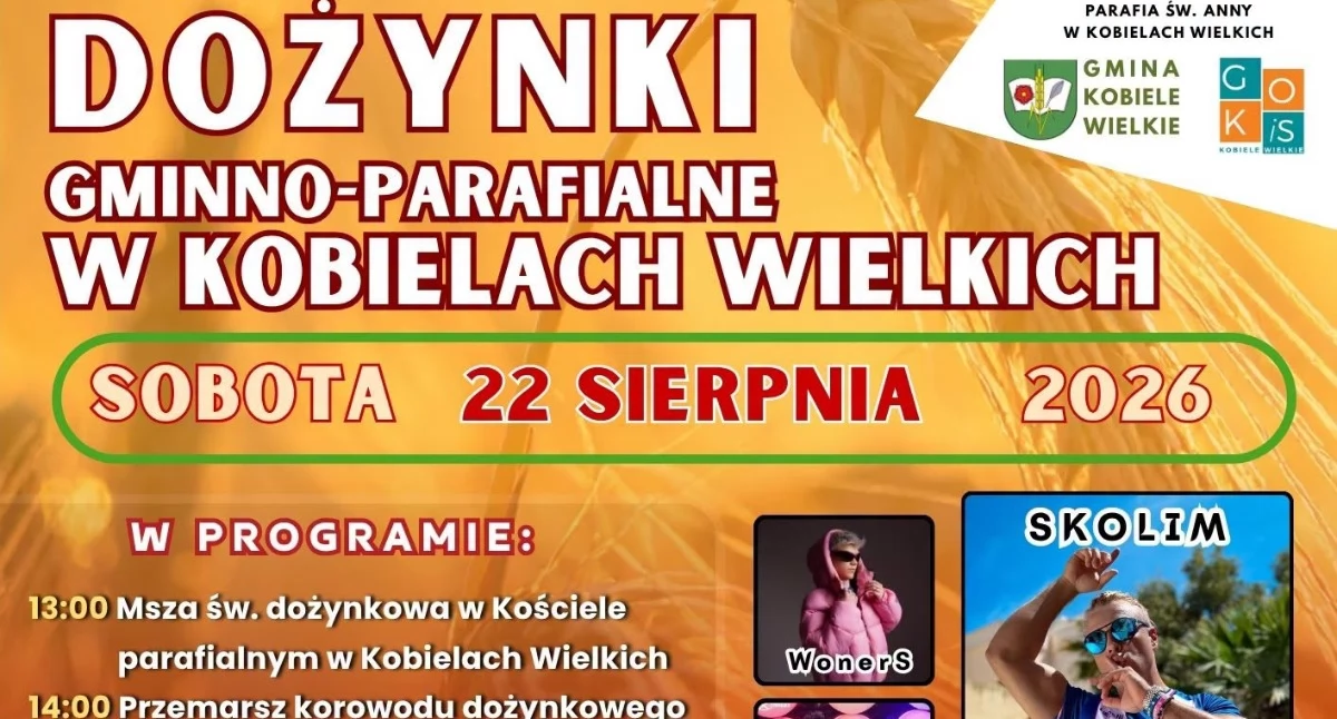 Na zdjęciu: Plakat, fot. Facebook/Gmina Kobiele Wielkie