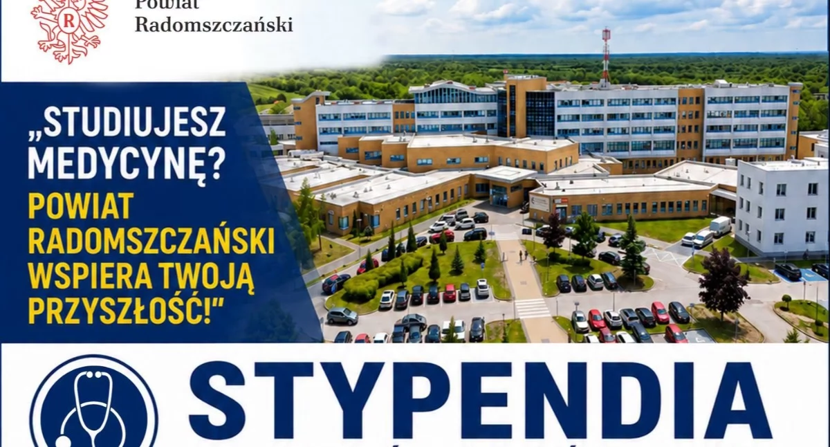Na zdjęciu plakat promujący, fot. Facebook/Uniwersytecki Szpital Kliniczny w Radomsku