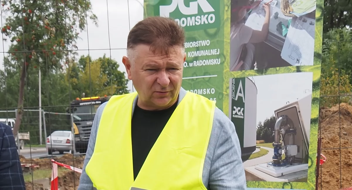 Na zdjęciu: Zbigniew Rybczyński, prezes PGK Radomsko
