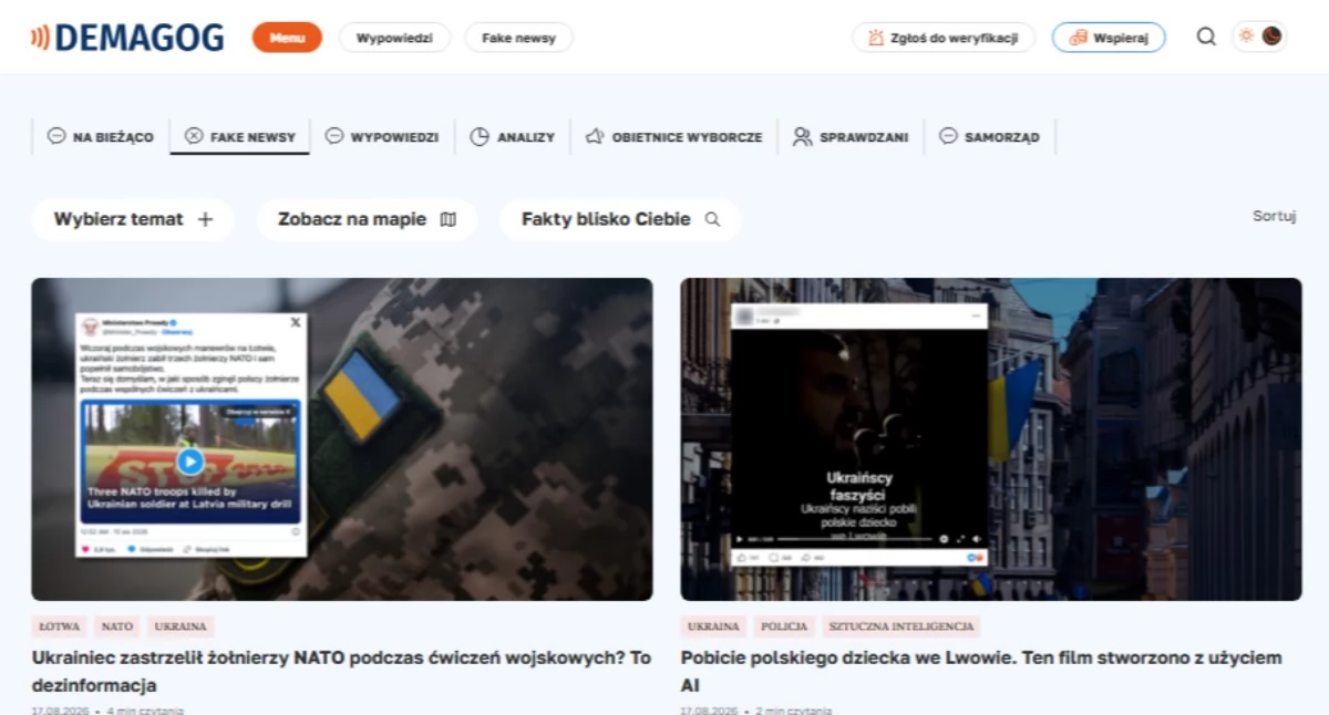 Ludzie, czasów zniszczono przemysł Radomsku Sprawdzamy potrafimy odróżnić fejki informacji - zdjęcie, fotografia