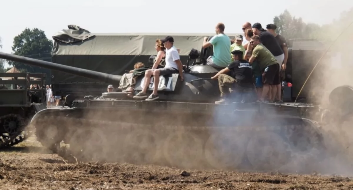 Na zdjęciu piknik w Strzałkowie