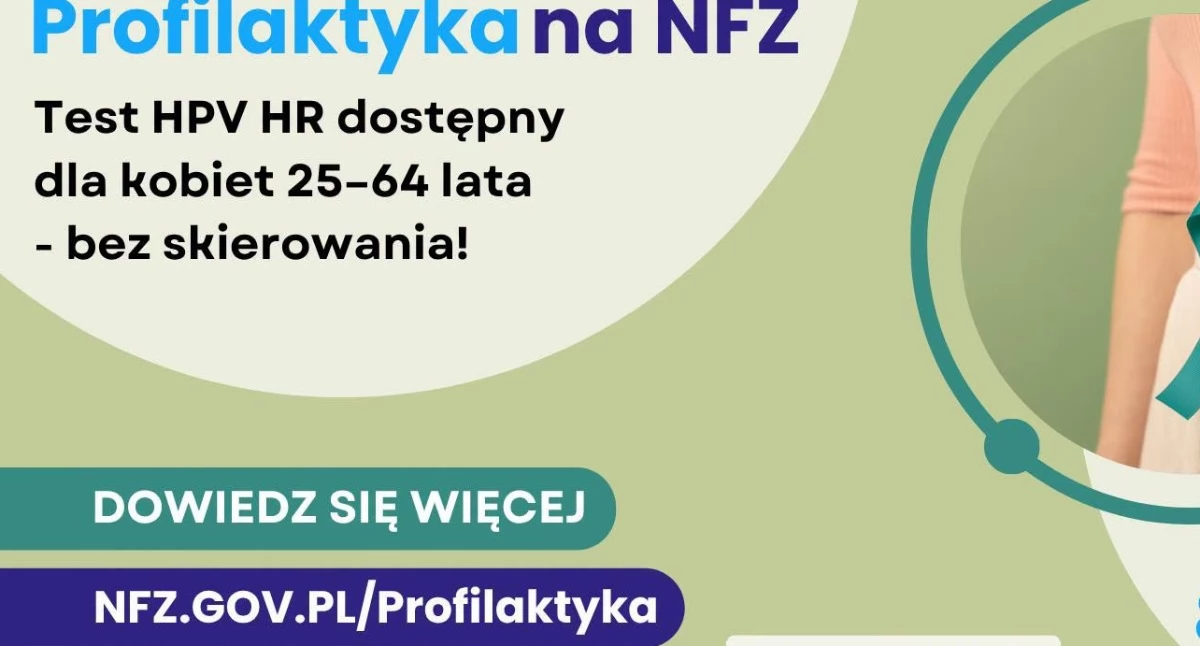 Na zdjęciu:  NFZ zachęca kobiety do kontroli szyjki macicy, fot. Powiat Radomszczański