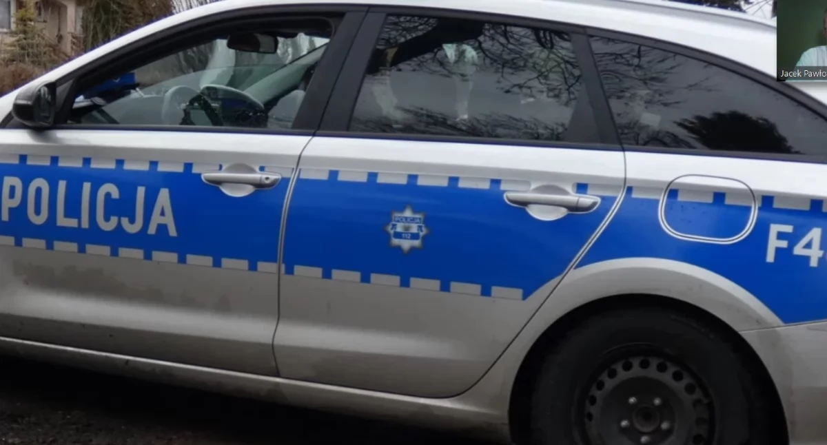 Na zdjęciu: 78-letni rowerzysta wjechał na przejście dla pieszych