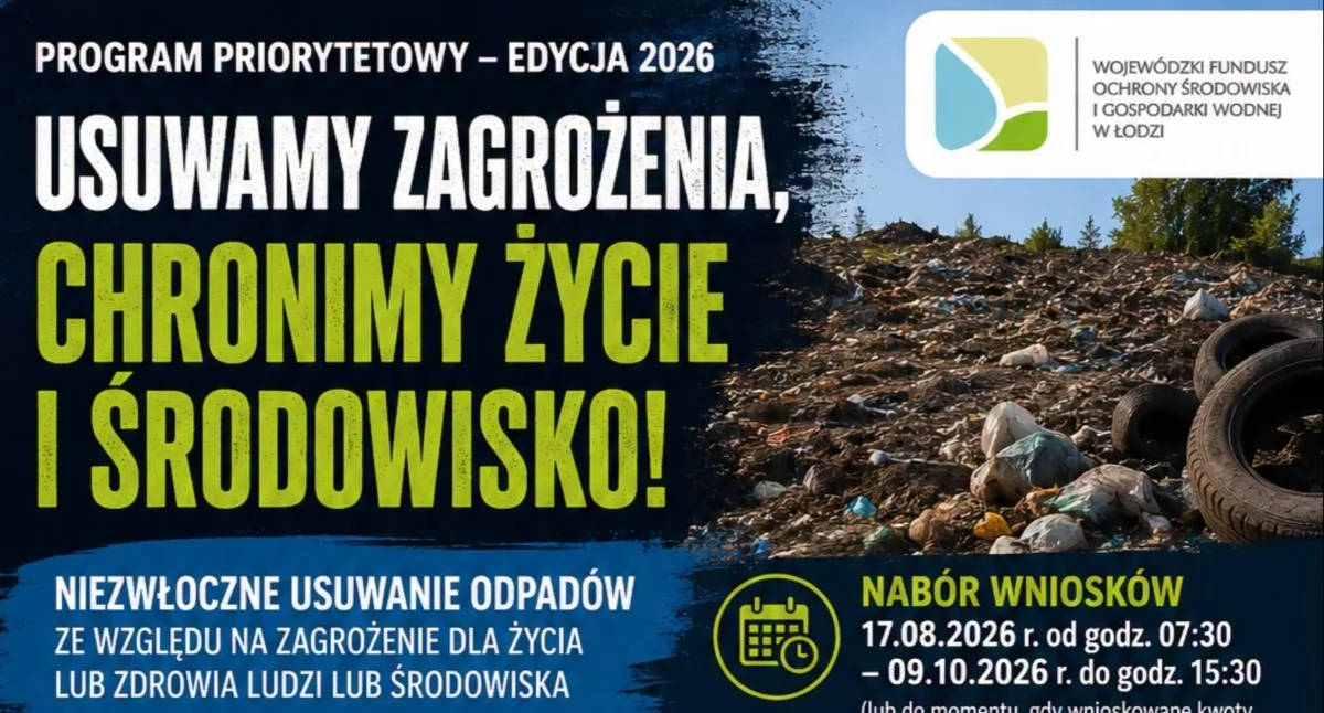 Inwestycje, Usuwamy zagrożenia chronimy życie środowisko niezwłoczne usuwanie odpadów - zdjęcie, fotografia