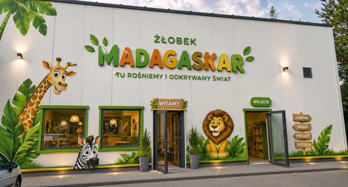 Edukacja, WKRÓTCE OTWARCIE DWUJĘZYCZNEGO ŻŁOBKA „MADAGASKAR” RADOMSKU - zdjęcie, fotografia