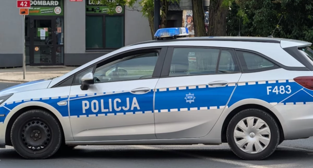 Na zdjęciu: Radiowóz KPP Radomsko, fot. ilustracyjne