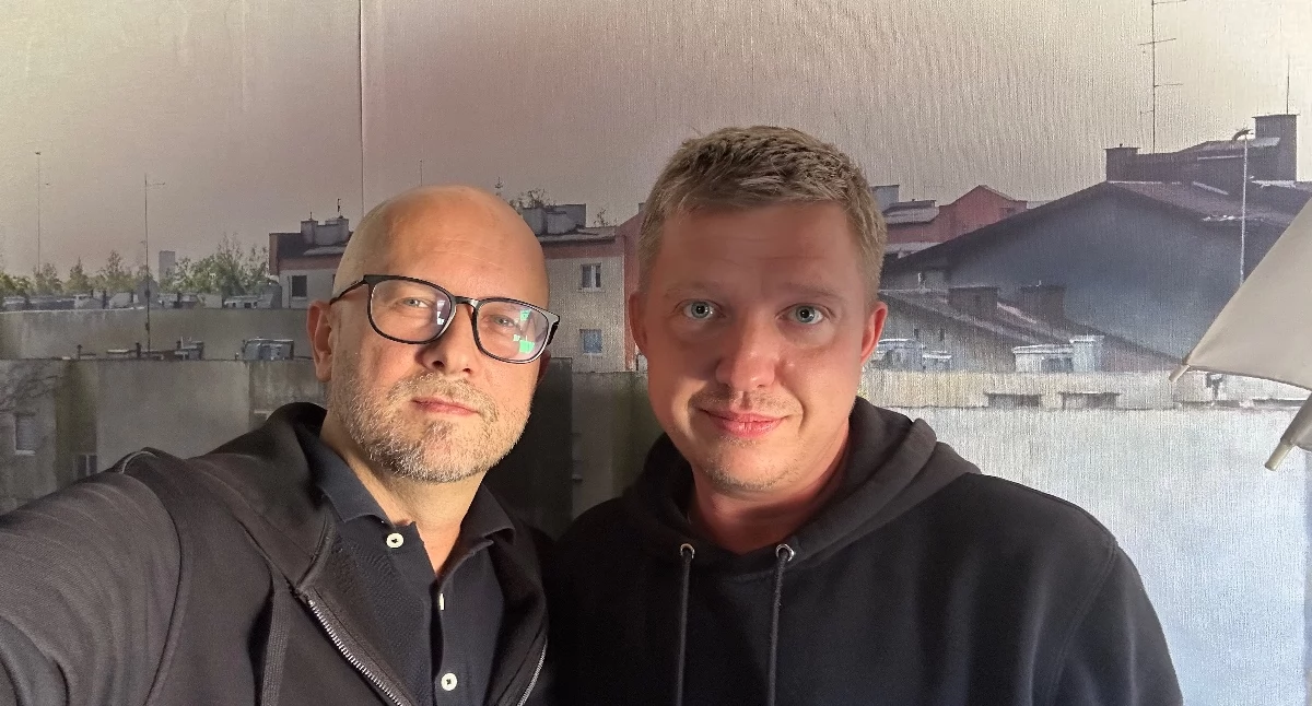 Na zdjęciu Andrzej Andrysiak i Paweł Aulich