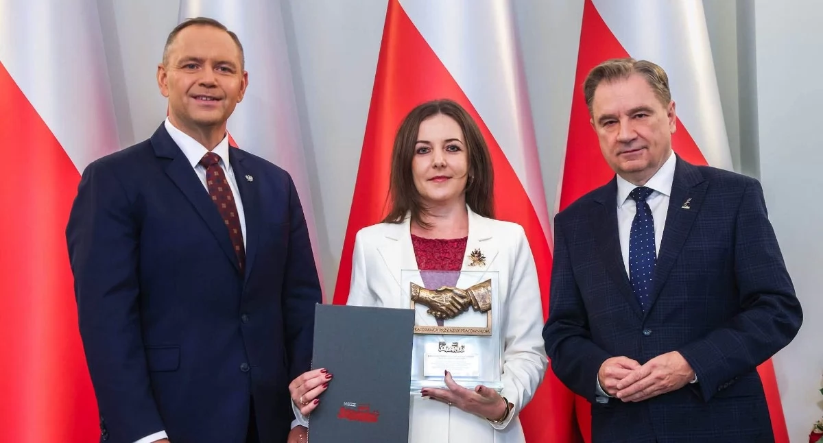 Na zdjęciu: Gala odbyła się w Pałacu Prezydenckim, fot. Facebook/UM Radomsko