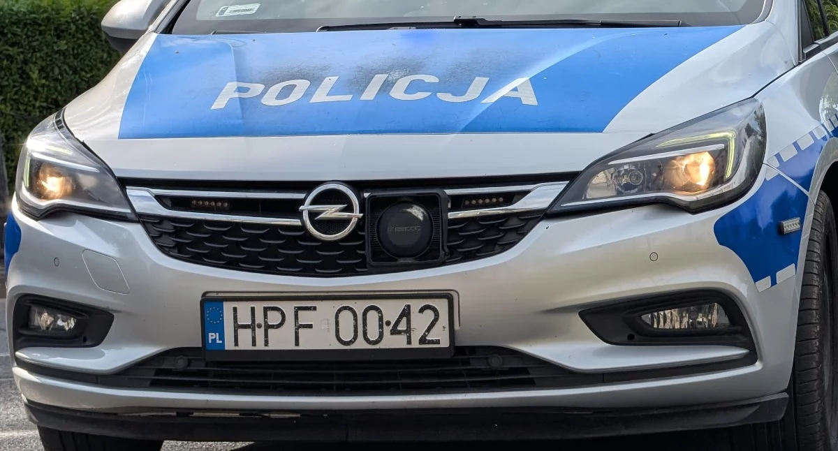 Na zdjęciu: Radiowóz KPP Radomsko, fot. ilustracyjne