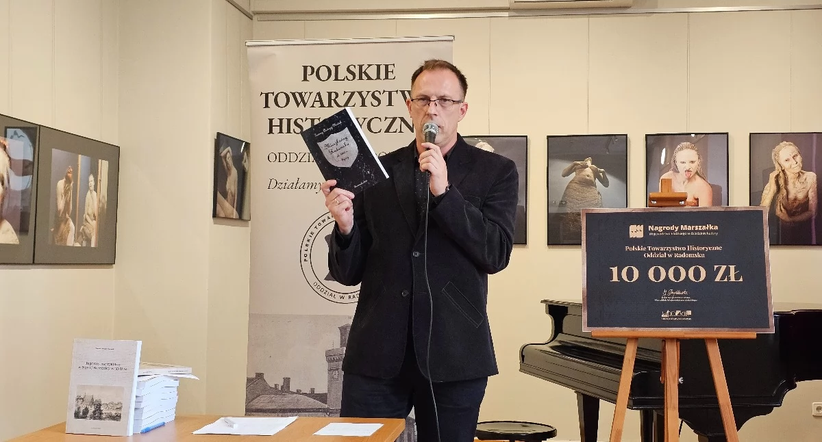 Ma zdjęciu: Tomasz Nowak ma na koncie kolejną książkę