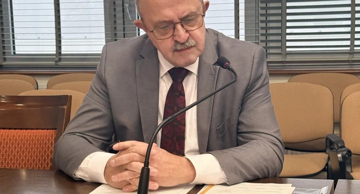 Na zdjęciu: Piotr Kagankiewicz, dyrektor USK, fot. Facebook/Powiat Radomszczański