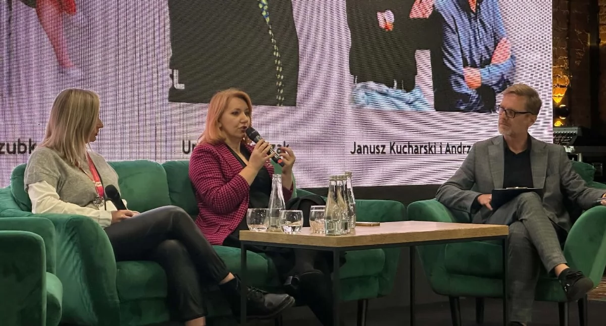Na zdjęciu: Uczestniczki panelu