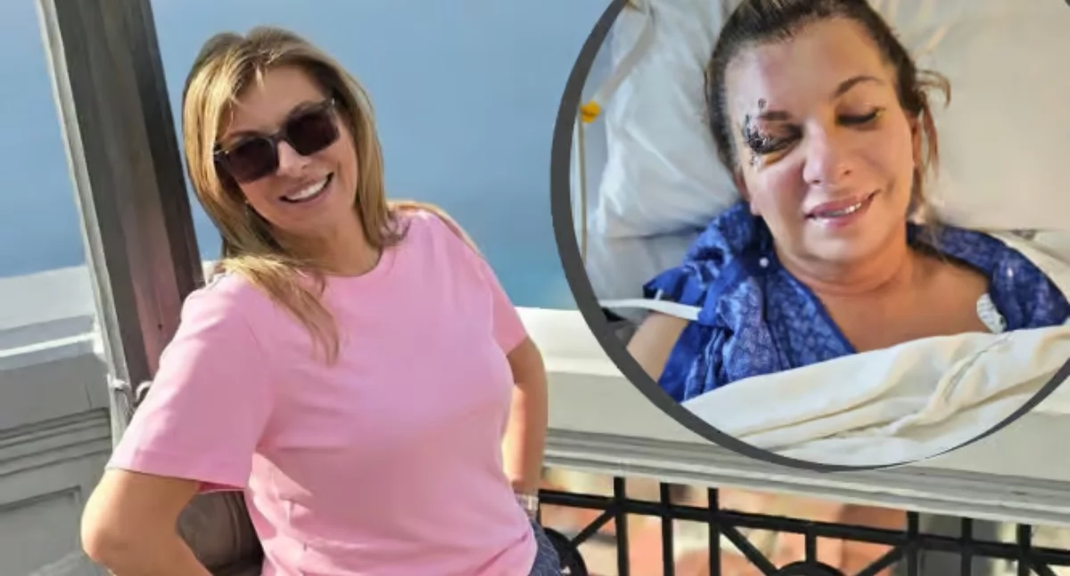 Na zdjęciu: Pani Ilona przebywa w szpitalu w USA, fot. archiwum rodzinne