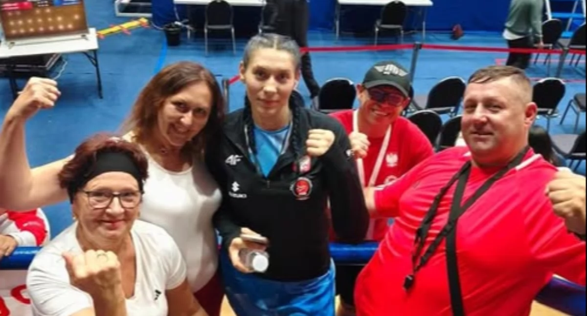 Na zdjęciu: Amelia wywalczyła brąz