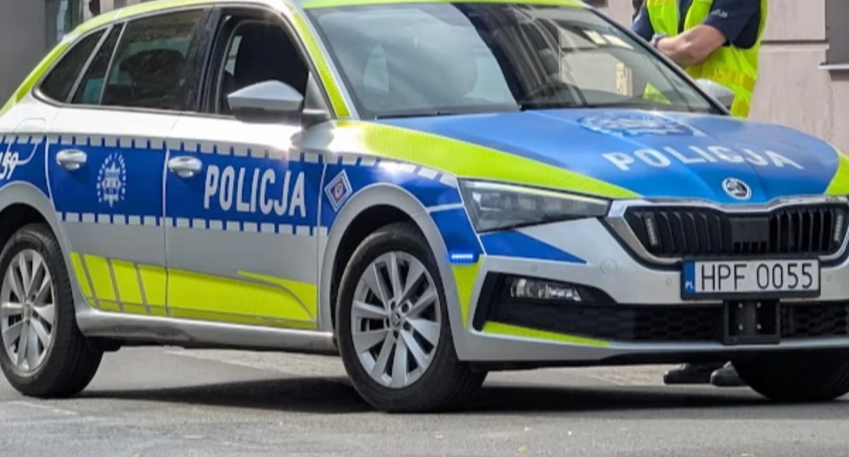 Na zdjęciu: Radiowóz KPP Radomsko