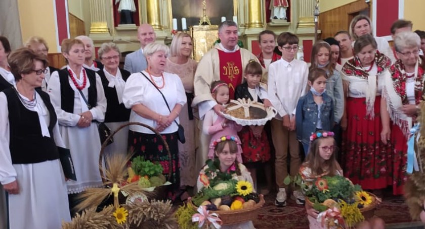 Na zdjęciu dożynki parafialne/Fot. Włodzimierz Gonera