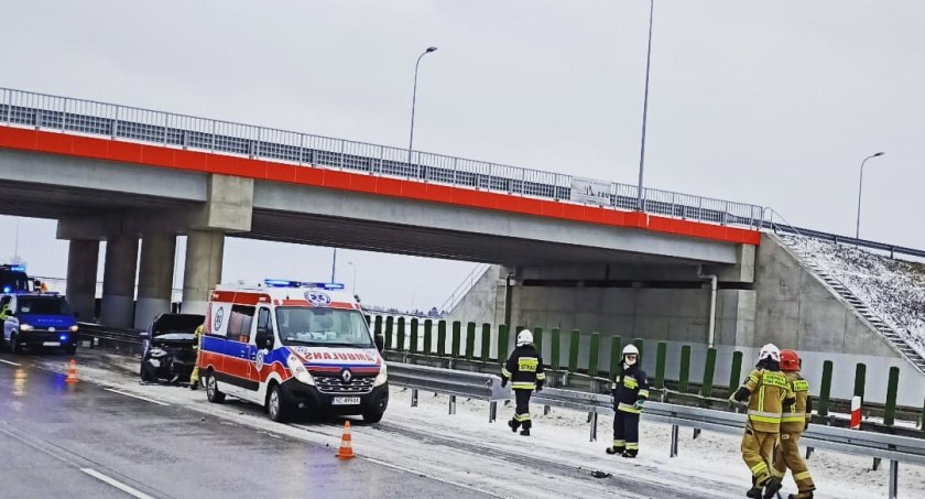Na zdj. akcja strażaków z OSP Mykanów./OSP Mykanów