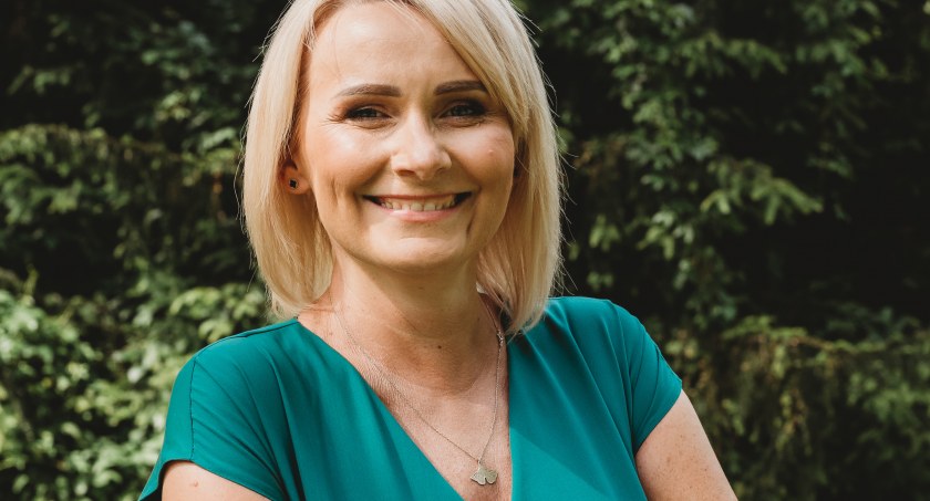 Na zdj. z arch. pryw.: Dorota Ślaska, radomszczanka, kobieta sukcesu.