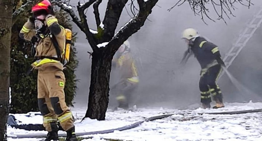 Zdj. Facebook/ OSP Maluszyn, OSP Żytno, OSP Silnica