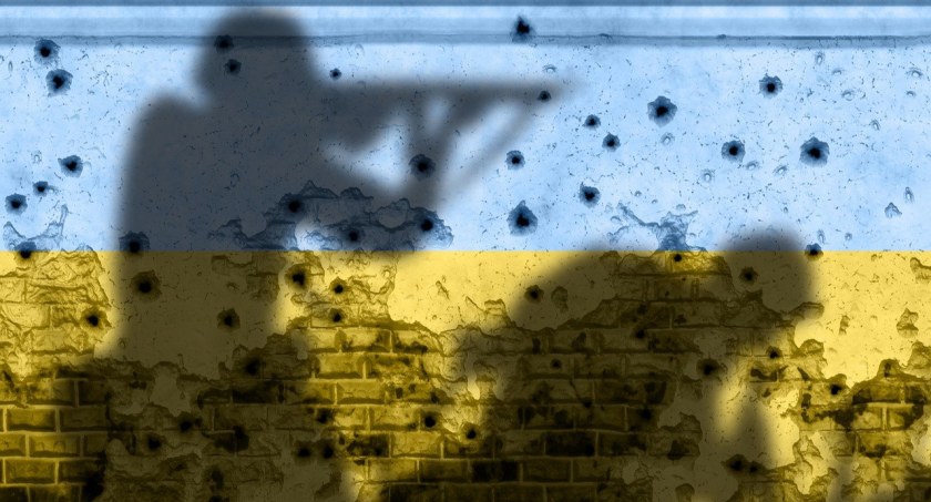 Na zdjęciu: zniszczona kolumna rosyjskich wojsk. Aut. Twitter/ArmedForcesUkr
