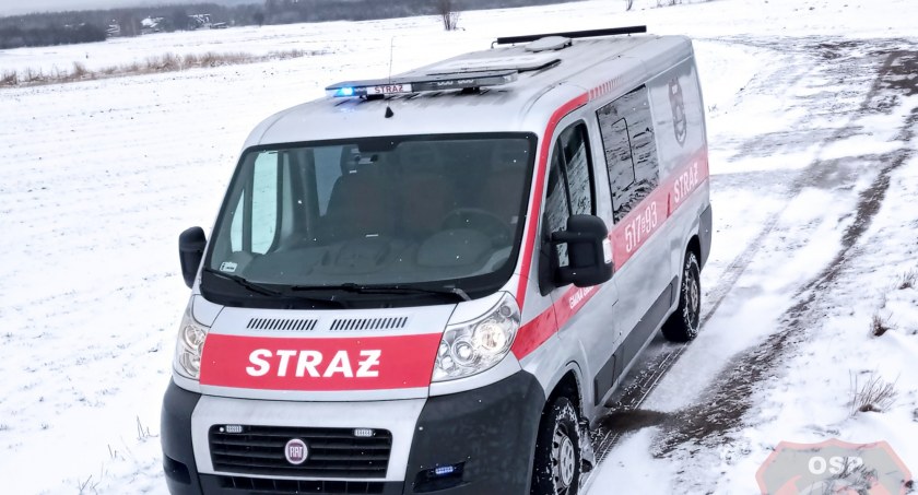 Na zdjęciu nowy wóz strażacki OSP w Pławnie. Fot. OSP Pławno.