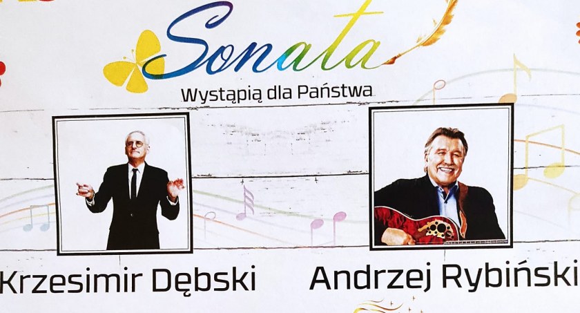 Na zdjęciu: plakat anonsujący Wiosenny koncert w Przedborzu. 