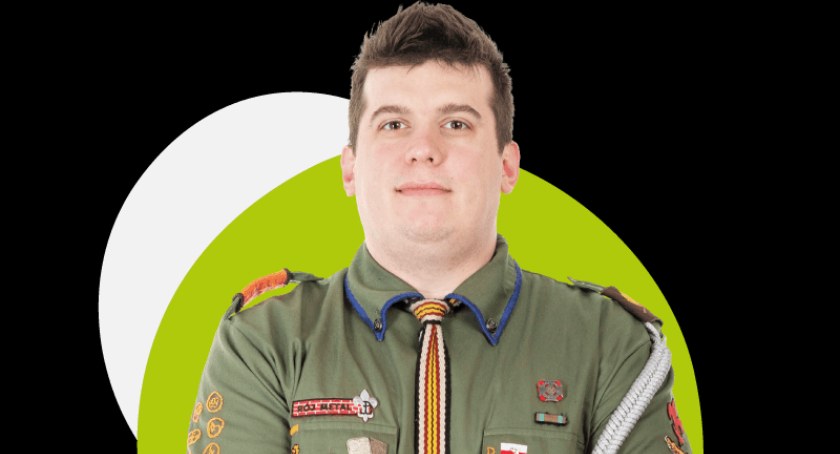 Na zdjęciu: hm. Piotr Jaworski, były komendant Hufca ZHP Radomsko. Obecnie lider projektu 