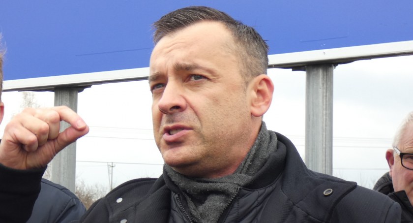 Na zdjęciu: Marek Rząsowski, radny powiatowy, Platforma Obywatelska. Fot. Katarzyna Snochowska. 