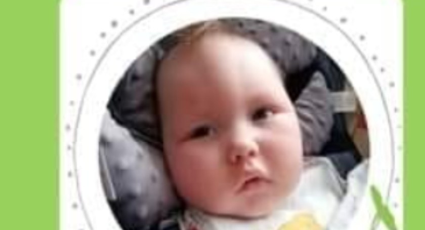 Na zdjęciu: Dawidek, chłopczyk ma dwa lata i potrzebuje specjalistycznej pomocy. Fot. KGW w Gorzędowie/Facebook. 