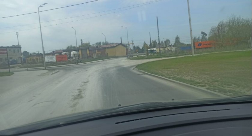 Na zdjęciu ulica Kraszewskiego - nadesłane przez naszego Czytelnika