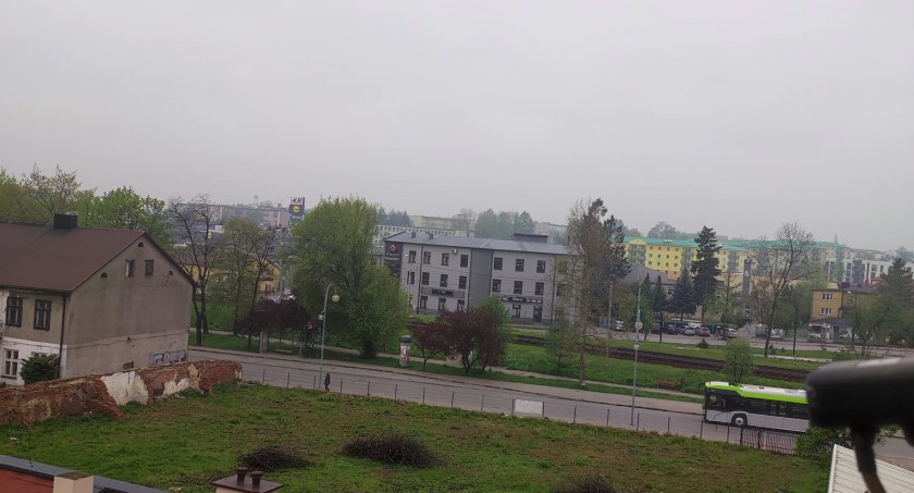 Na zdjęciu: widok na ulicę Reymonta - bez gruszy. Fot. Iga Borowiecka-Grzywacz. 