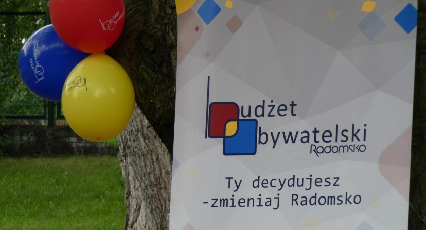 Na zdjęciu: plakat promujący budżet obywatelski miasta. Fot. Archiwum KS. 