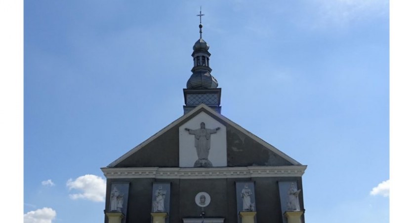 Na zdjęciu: kościół par. pw. św. Bartłomieja w Dobryszycach. Fot. UW w Łodzi. 