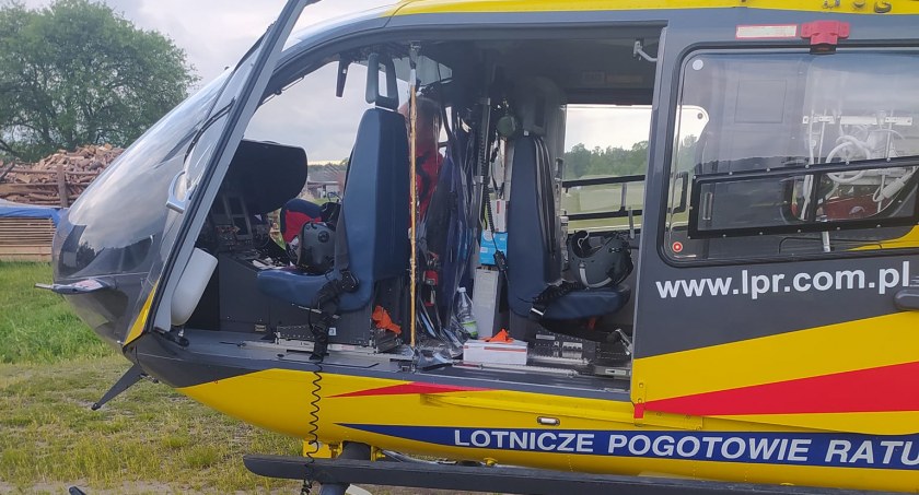 Na zdjęciu: śmigłowiec LPR. Fot. Włodzimierz Gonera. 